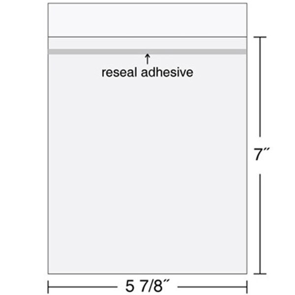 Protective clear polyethylene sleev